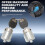 Ignition Lock Cylinder & Door Lock Cylinder Kit with Keys for 4