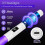 Luz UV para resina, luz UV lateral com lanterna UV 5