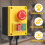 220V Einphasen-Sicherheitsschalter mit Not-Aus-Eu-Stecker 4