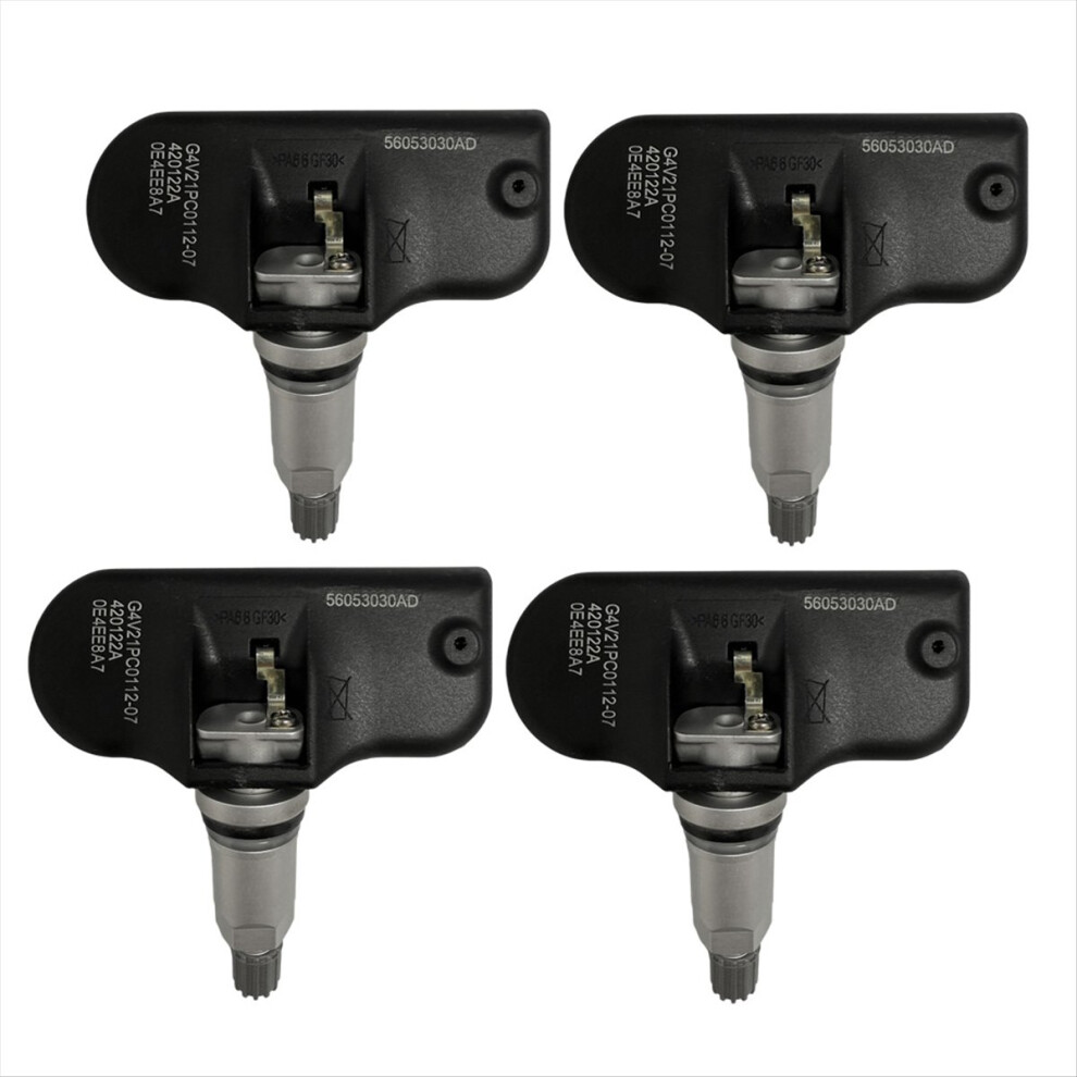4Pcs Tpms Tire Pressure Sensor Tyre 433Mhz For 4852935683379