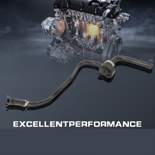Car Engine Solenoids Breathing Vent Pipe Line for - 1