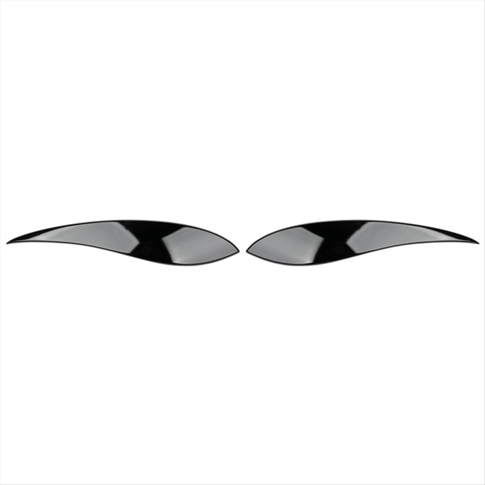 Car Headlights Eyebrows Eyelids Cover Eyelash Head Lamp Stickers 4852935688985