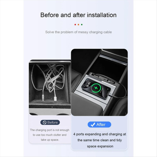 Για γρήγορο φορτιστή USB Shunt HUB, έξυπνο σταθμό σύνδεσης 2