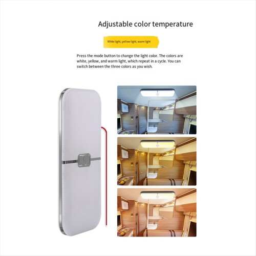 Luzes TEM Campers de 3 cores com 204 LEDs para trailer de RV 2