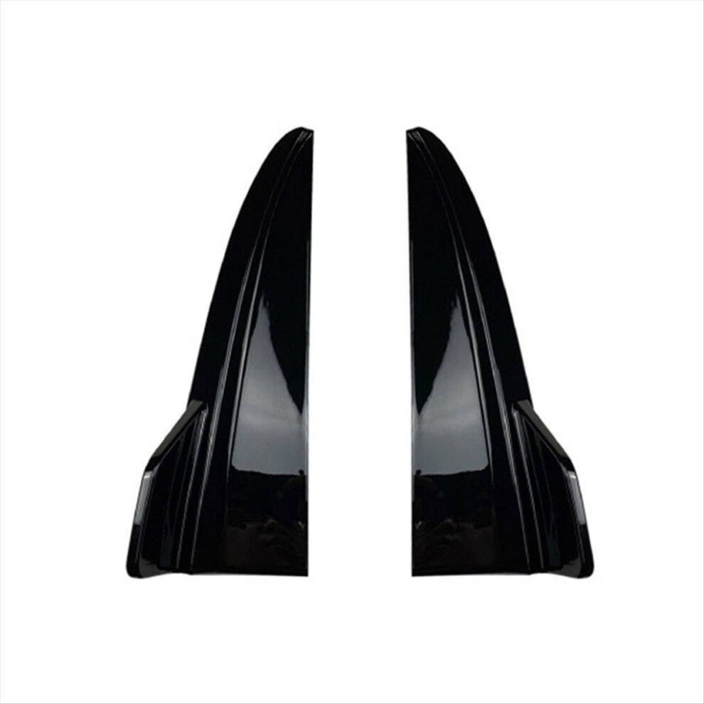 Car Rear Bumper Canard Lip Splitter Side Vent Kit Light 4852935689012