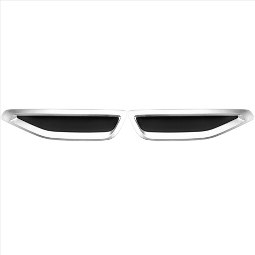 Moldura frontal do carro, acabamento de entrada de ar esquerdo para 2