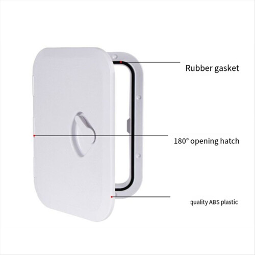Marine Boat Deck Hatch Rectangle ABS Boat Deck Hatch Lids,A 2