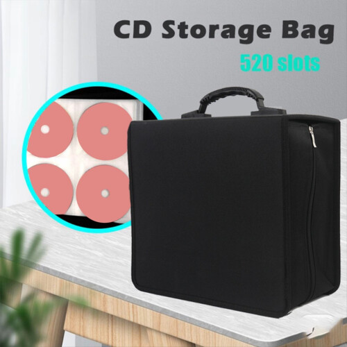 Estuche portátil para guardar CD/DVD 1