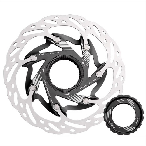 Ρότορας υδραυλικού δισκόφρενου με κεντρικό κλείδωμα 140 mm, κράμα αλουμινίου, A