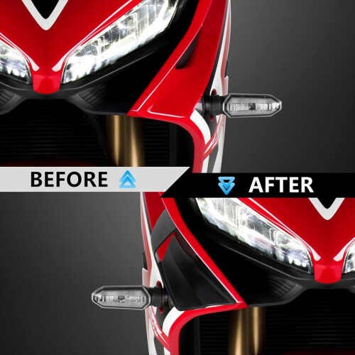 Motorcycle Front Fairing Winglets Aerodynamic Wing Shell for 2