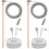 Copper Ground Rod with 40ft Female Ground Wire,Ground Rod Kit 1