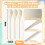 50 Pcs 10 Inch Wooden Spoons Bulk for Baking Mixing Serving 2