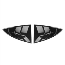 Car Rear Shutter Window Cover For Model Y Gloss Black