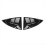 Car Rear Shutter Window Cover For Model Y Gloss Black 1
