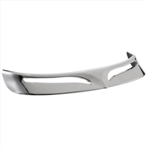 Motorcycle Chrome Rear Mud Flap Trailing Edge Cover Mudguard Flare 2