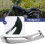 Motorcycle Chrome Rear Mud Flap Trailing Edge Cover Mudguard Flare 5