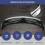 Motorcycle Chrome Rear Mud Flap Trailing Edge Cover Mudguard Flare 6
