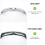 Motorcycle Chrome Rear Mud Flap Trailing Edge Cover Mudguard Flare 4