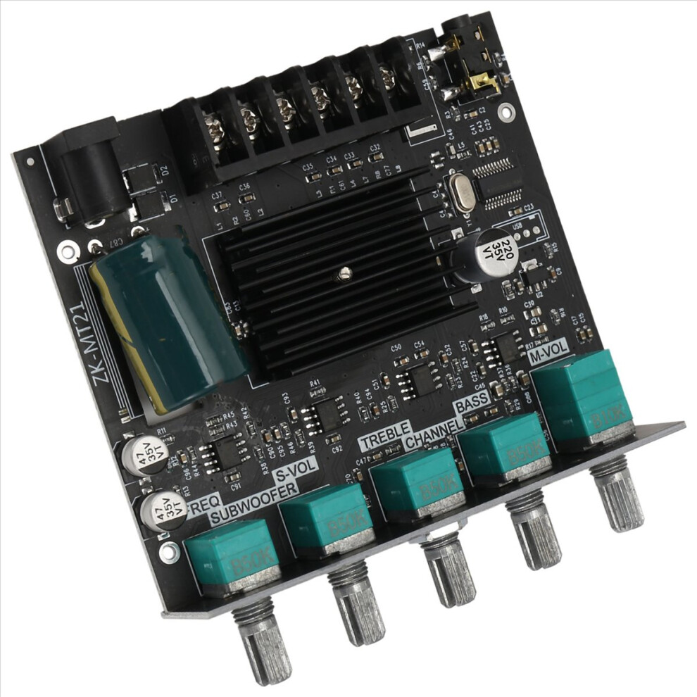 Mt21 Digital Power Amplifier Board 50Wx2+100W 2.1 Channel Aux 4853122528930