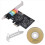 Κάρτα ήχου PCIe 5.1, κάρτα PCI Express Surround, στερεοφωνικός ήχος 3D 3