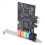 Κάρτα ήχου PCIe 5.1, κάρτα PCI Express Surround, στερεοφωνικός ήχος 3D 1