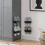 Wall Shoe Holder, Wall Mounted Shoe Rack with Self-Adhesive 5