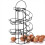Kitchen egg rack, spiral egg basket,Black 1