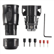 Conector solar fotovoltaico 4000 V para painel de sistema solar fotovoltaico LY01-Fêmea