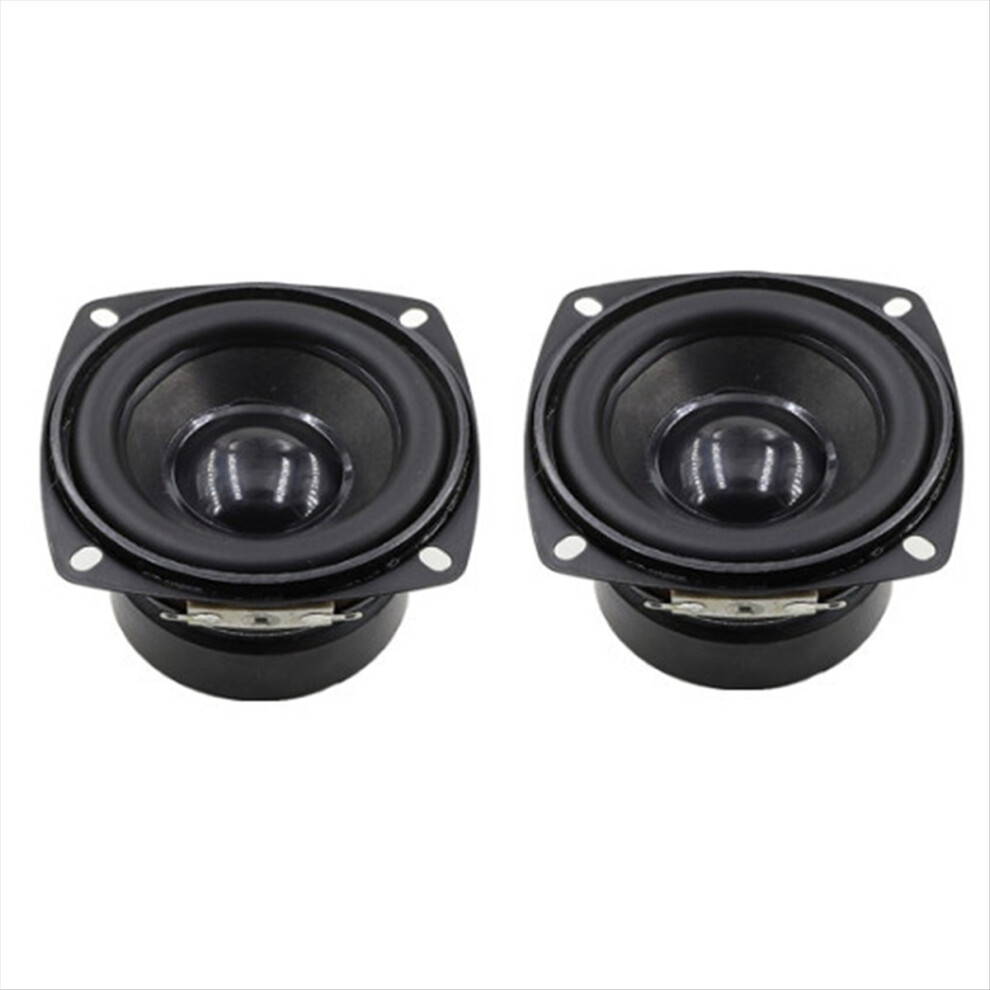 2Pcs 78Mm 4Ohm 15W Subwoofer Speaker Hifi Home Sound Theater 4851013667638