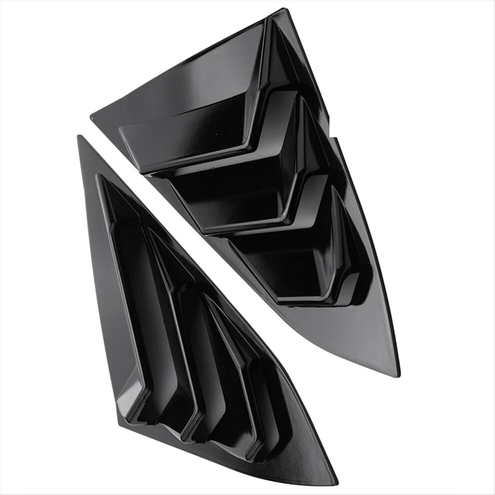 Rear Side Window Louvers Air Vent Scoop Shades Cover Trim Blinds 4851013669168