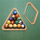 Support de billard à trois coins et en diamant pour table de billard 4