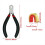 Bow String Nocking Points Set, Black 2