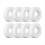 8 Pcs Climbing Rings Replacement 6101611 for 1