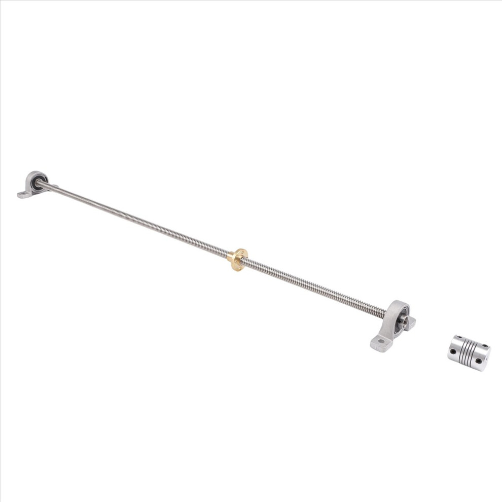 T8 8Mm 500Mm Lead Screw Rod With Nut Mounted Cnc Set For 3D Printer 4851013680439