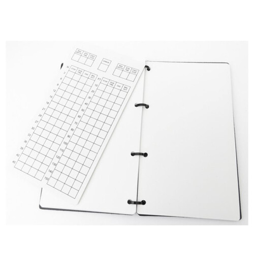 Carnet de plongée étanche avec cordon 1
