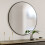 80cm Nordic Round Bathroom Framed Mirror Wall Hanging 2