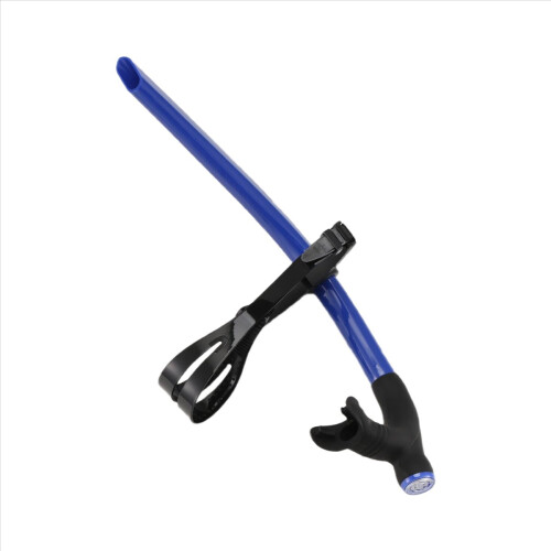 Silikon-Schwimm-Front-Atemschlauch, Tauchtraining, Blau 1