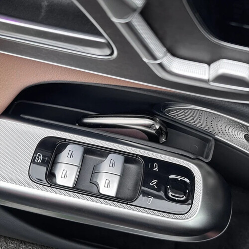 Για E Class W214 2024 Κουτί αποθήκευσης πόρτας αυτοκινήτου, μπροστινή πόρτα 2