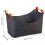Panier à bois pliable grande capacité 57 L pour cheminée 3