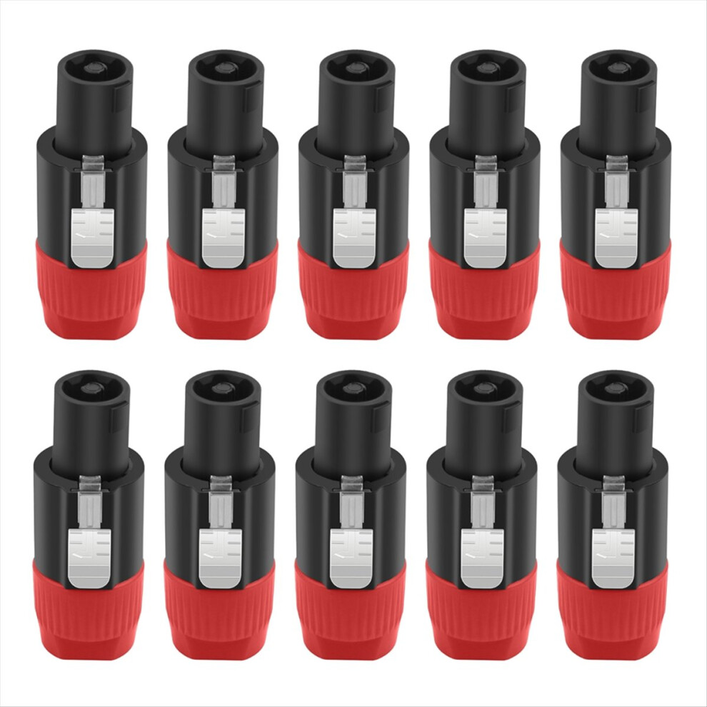 4Pin Nl4fc Speaker Connector Ohm Plug Speaker Audio Cable Adapter,B 4851013684017