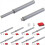 Push to Open Cabinet Hardware 10Pack Push Latch & Lock, Long 1