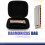 Étui de transport pour harmonica 10 trous, pochette zippée pour harmonica 5