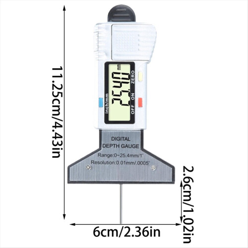 Digitale bandenprofieldieptemeter - Profieldiepte 2