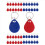 50 τεμάχια κάρτα ταυτότητας RFID Keyfob κλειδί ελέγχου πρόσβασης για πρόσβαση σε πόρτα 2