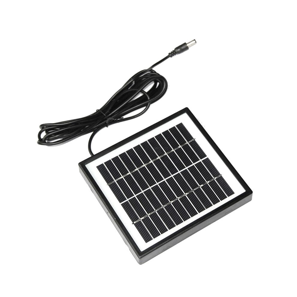 12V 2W Solar Panel Garden Light Panel Dc Port For Battery Charger 4851013694061