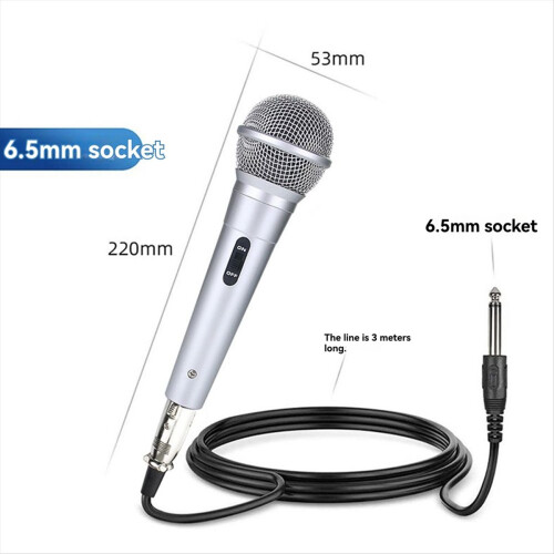 Microfoon Handheld Professionele Bedrade Dynamische Microfoon Heldere Stem 2