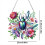 Hängende Ornamente-Set mit geformtem abstraktem Muster 4