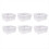 6 Pack Pegboard Clear Bins, Bins Hooks, DIY Fit 1/4 -1/8 Peg Board 1
