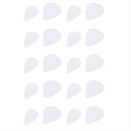 Dikke fluit antislip stickers groot en klein gripverbeteraars 0,5 mm