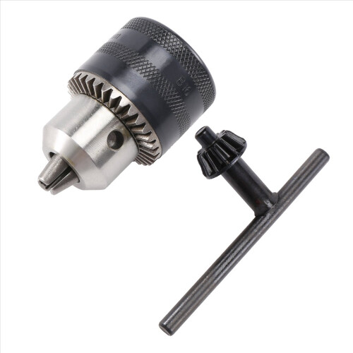 Key Type 1.5-13mm Capacity B16 Tapered Bore Drill Chuck 2